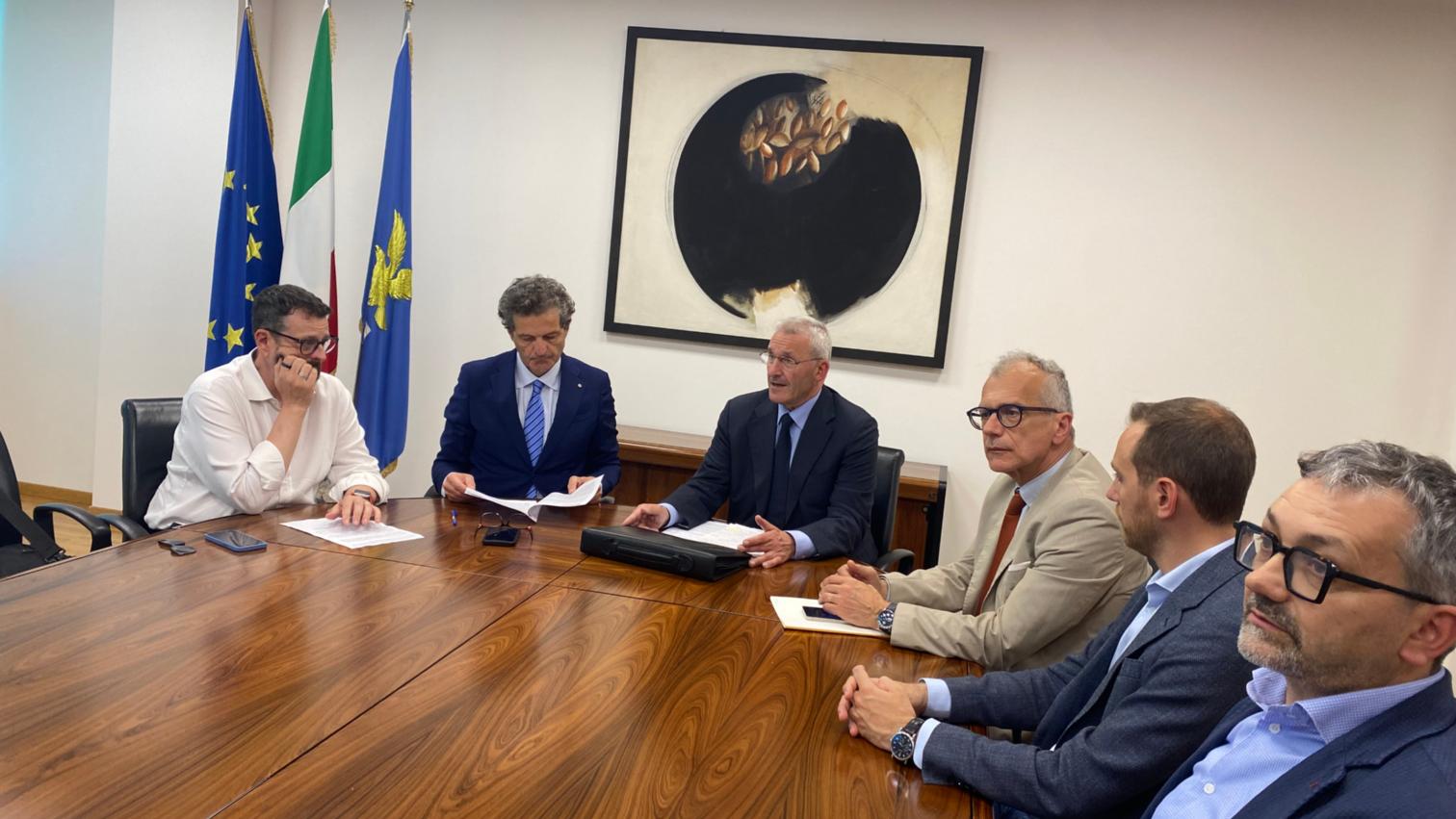 Il tavolo con i rappresentanti di Anci Fvg e Fvg Energia