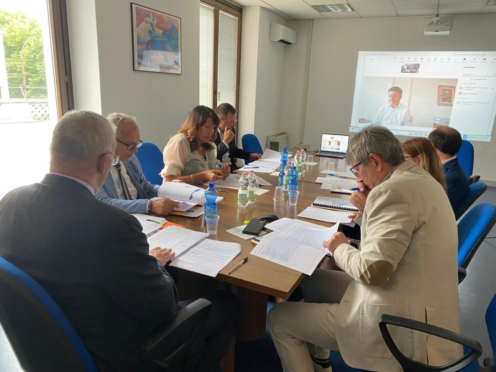 Un momento dell'Assemblea dei soci del 27 maggio